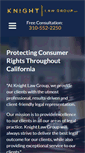 Mobile Screenshot of knightlawgroup.com