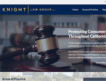 Tablet Screenshot of knightlawgroup.com